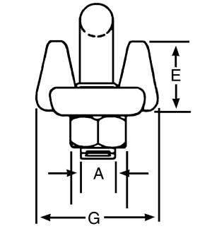 2 wire rope clips dimensions