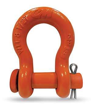 CMRigging_Shackles-SS-Anchor-RoundPin-Painted_HR Super Strong - Round Pin