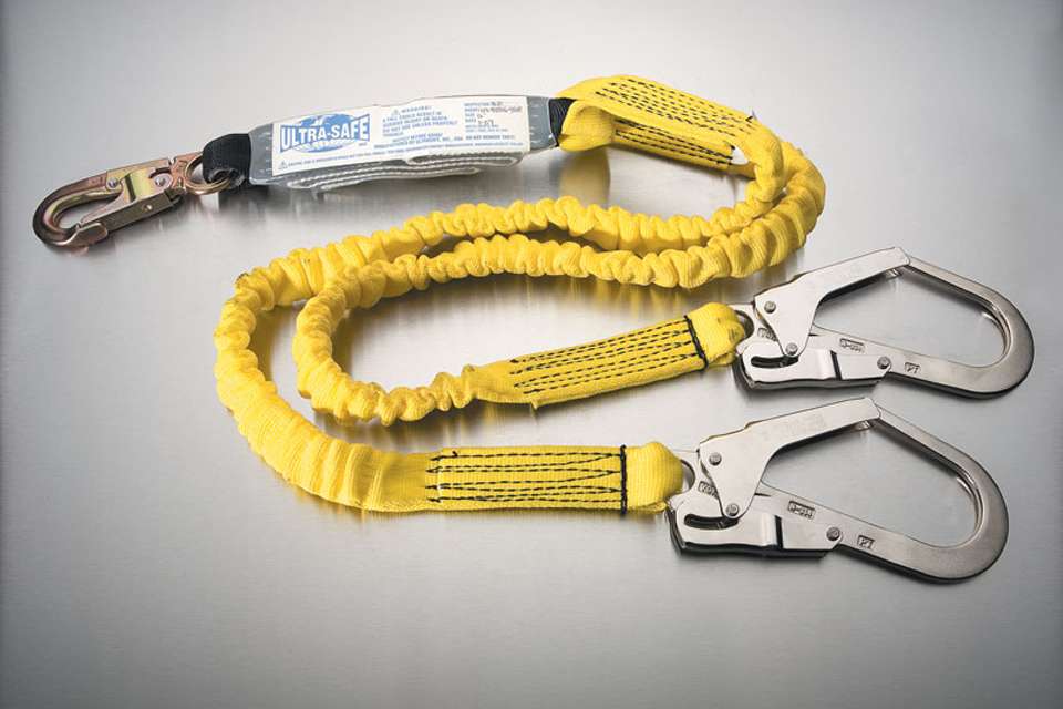 Ultra Stretch Shock Absorbing Lanyard