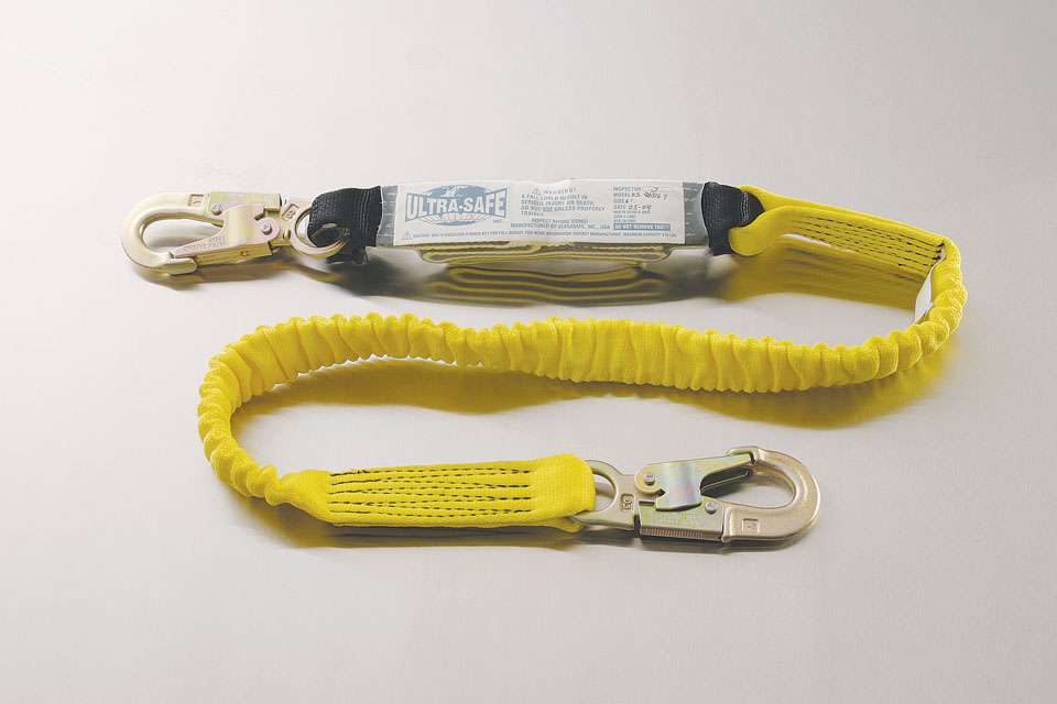 Ultra Stretch Shock Absorbing Lanyard