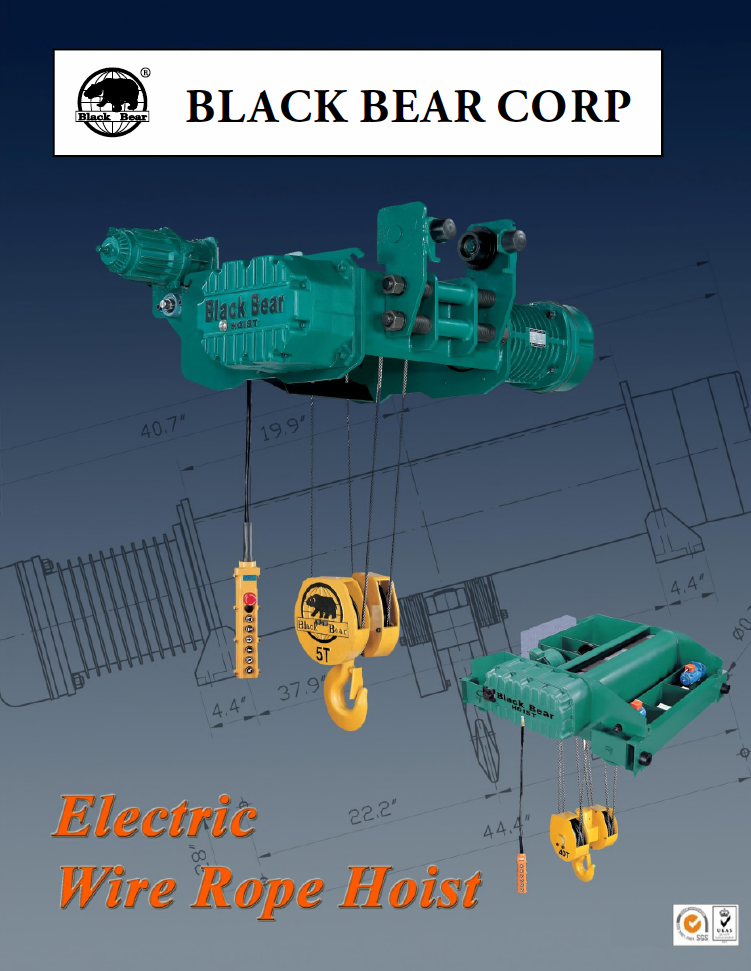 BB Electric Wire Rope Hoists