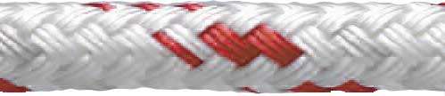 Polyester Double Braid - Red Fleck